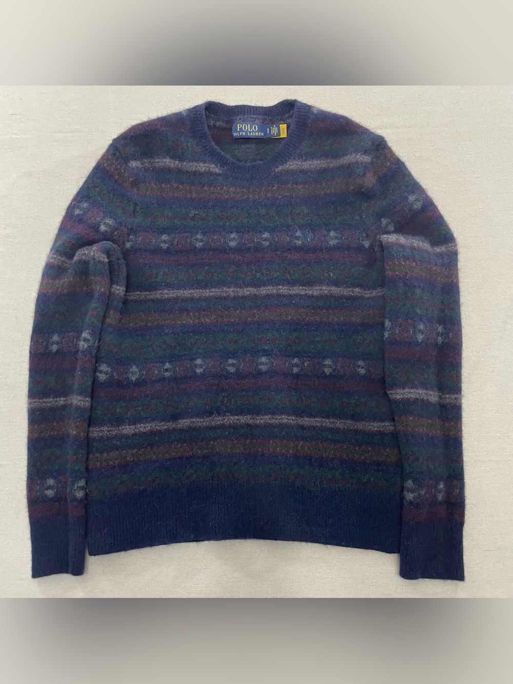 Polo Ralph Lauren Women’s Wool Alpaca Sweater Size S Multicolor Fair Isle